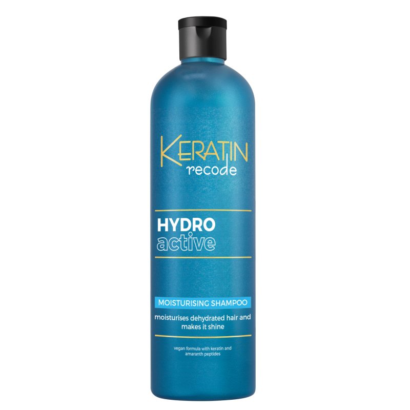 Keratin Recode Hydro Active Moisturising, Sampon Hidratant Pentru Par Deshidratat, 400ml