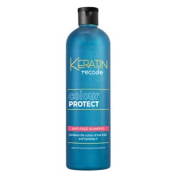 Keratin Recode Colour Protect Anti-Fade, Sampon Pentru Protectia Culorii Parului Colorat, 400ml