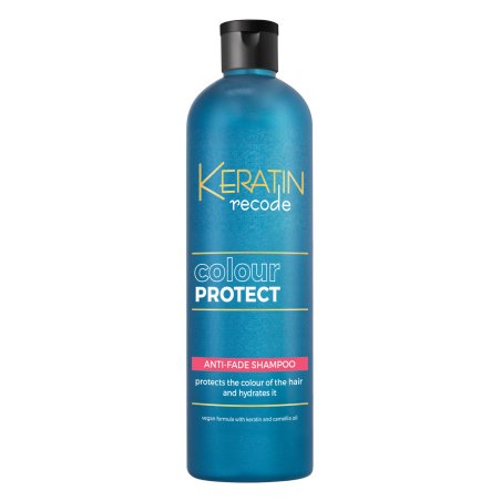 Keratin Recode Colour Protect Anti-Fade, Sampon Pentru Protectia Culorii Parului Colorat, 400ml