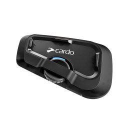 Cardo FRC2X003 interphone pour moto 2 canaux 800 m Noir