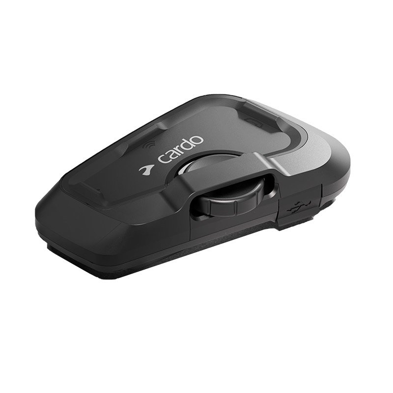 Cardo FRC2X003 interphone pour moto 2 canaux 800 m Noir