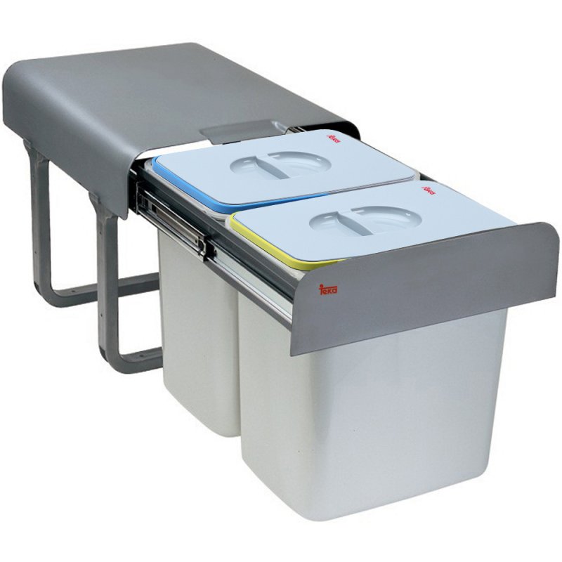 Teka ECO EASY 45 30 L 2 Nombre de paniers Acier galvanisé Gris