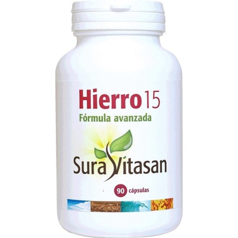 Sura Vitasan Hierro 15 90 Capsules