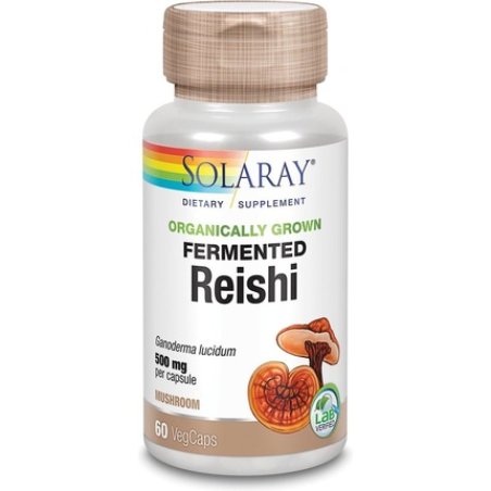 Solaray Reishi 500 Mg 60 Vegetable Capsules