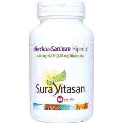 Sura Vitasan St John's Wort Hypericum 60 Capsules