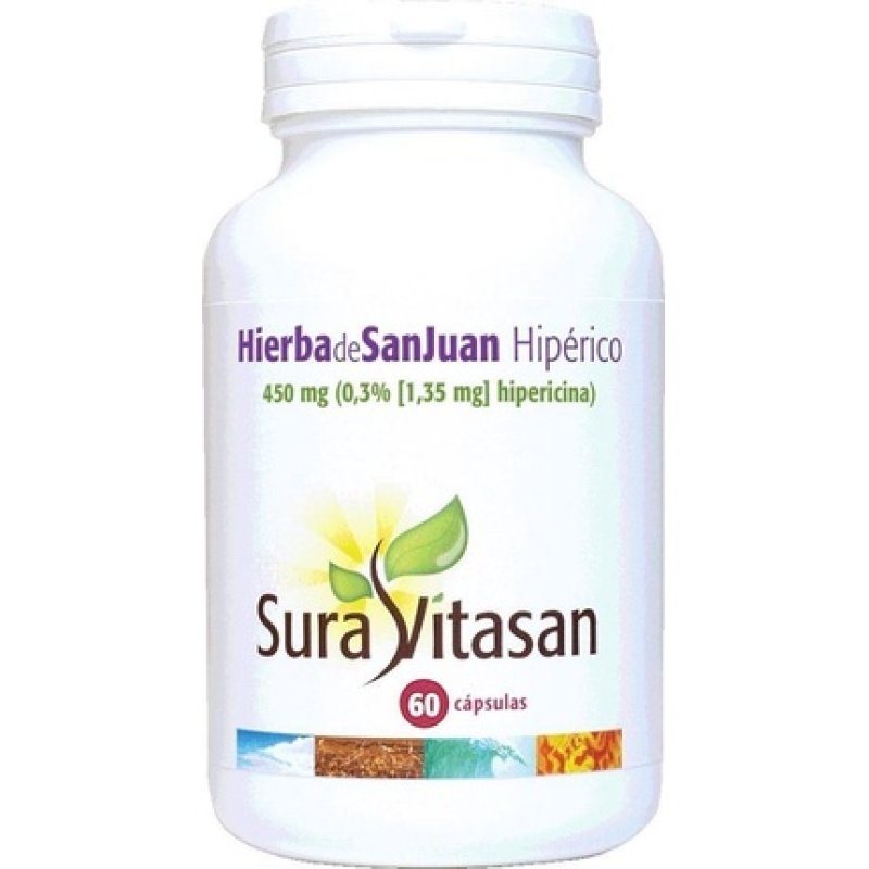 Sura Vitasan St John's Wort Hypericum 60 Capsules