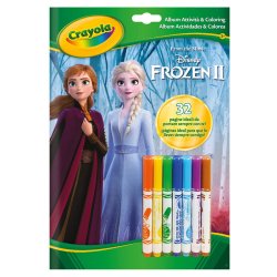 VIVID Album coloriage et d'activités La Reine des Neiges