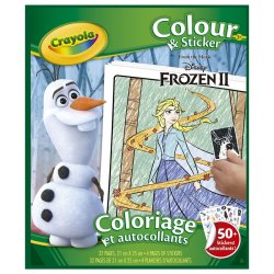 Disney Frozen 2 colour & sticker book
