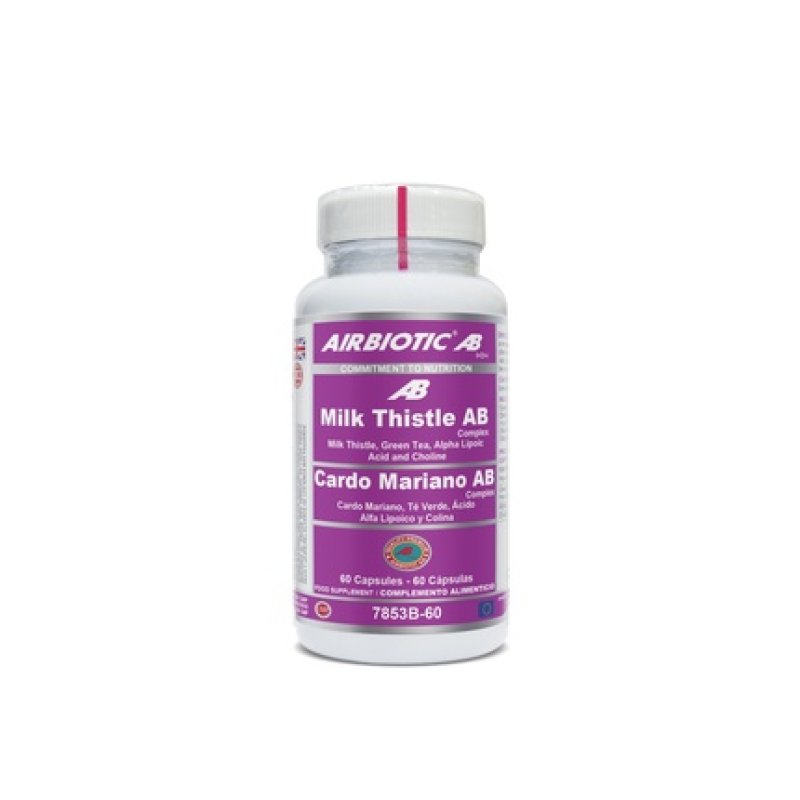 Airbiotic Milk Thistle Complex 60 Capsules