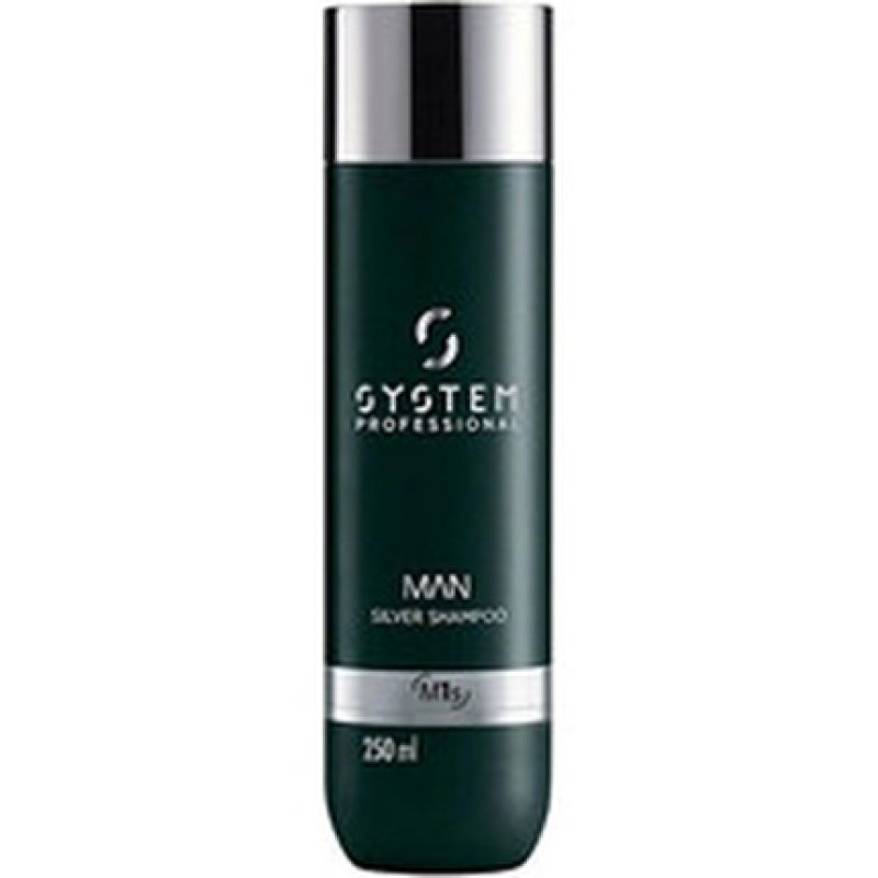 System Professional Man Silver Shampoo Purple Shampoo For Men