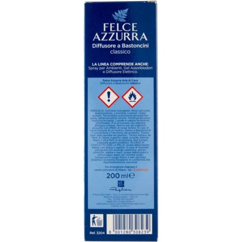 Felce Azzurra Home Air Diffuser Sticks Classic
