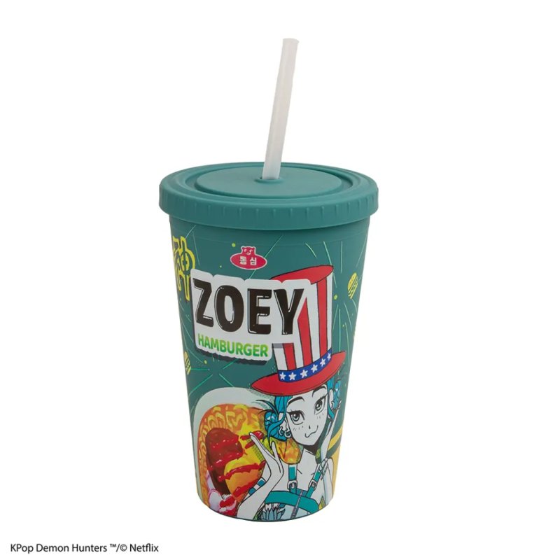 TUMBLER KPOP DEMON HUNTERS ZOEY HAMBURGER