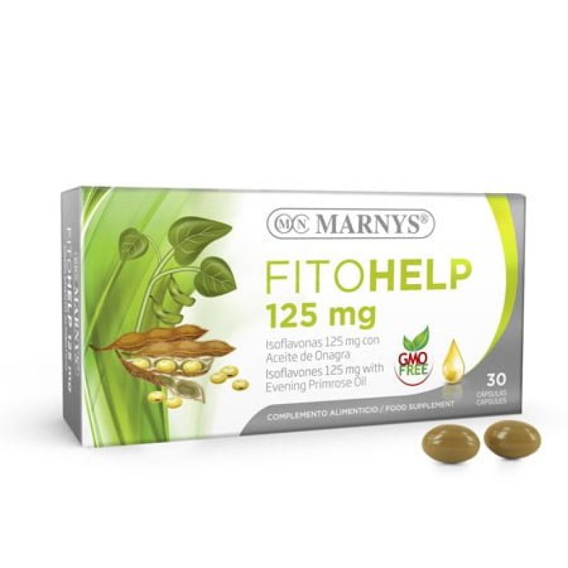 Marnys Fitohelp Isoflavones 125 Mg 30 Capsules