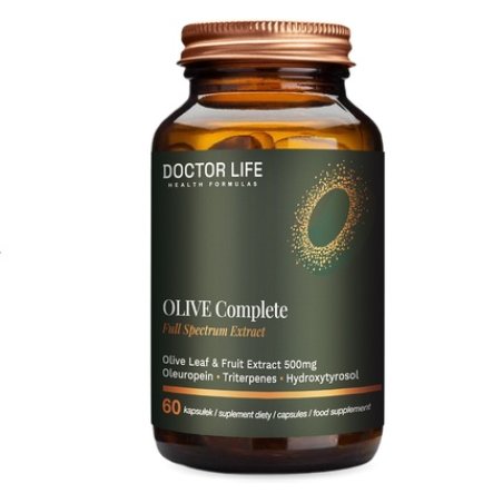 Doctor Life Doctor Lifeolive Complete Full Spectrum Extract 500mg Dietary Supplement 60 Capsules