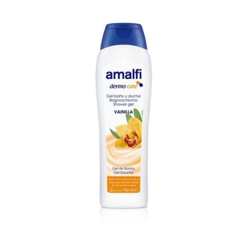 Amalfi Dermo Care Vanilla Shower Gel 750ml