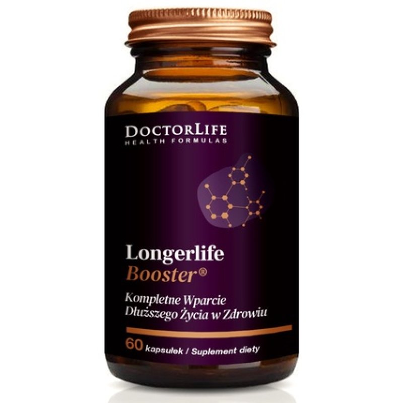 Longerlife Booster Health Support Dietary Supplement 60 Capsules