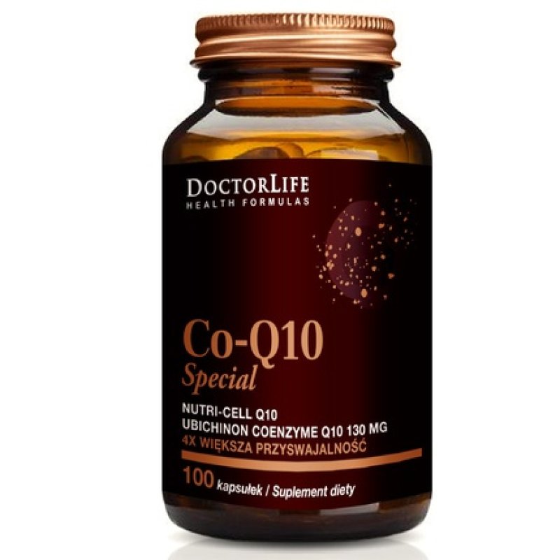 Doctor Life Coq10 Special Organic Coconut Oil 130mg Dietary Supplement 100 Capsules
