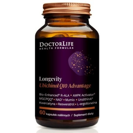 Longevity Ubichinol Q10 Advantage Dietary Supplement 60 Capsules