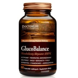 Doctor Life Gluco Balance Dietary Supplement For Glucose Levels 60 Capsules