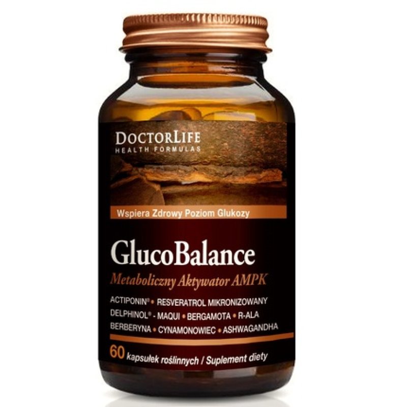 Doctor Life Gluco Balance Dietary Supplement For Glucose Levels 60 Capsules