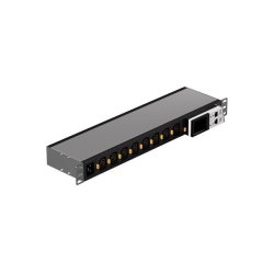 PDU metered 19" 1 phase 10/16 amps with 8 C13