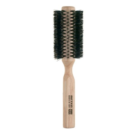Beter Round Brush Mixed Bristles Wooden Handle Oak 54 Mm 1 Unit
