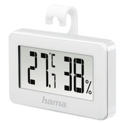 Hama 00186363 digital weather station White Battery