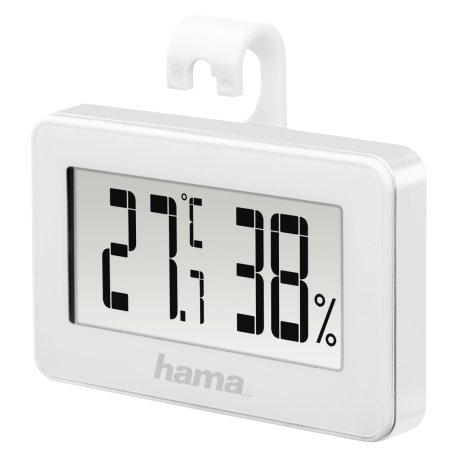 Hama 00186363 digital weather station White Battery
