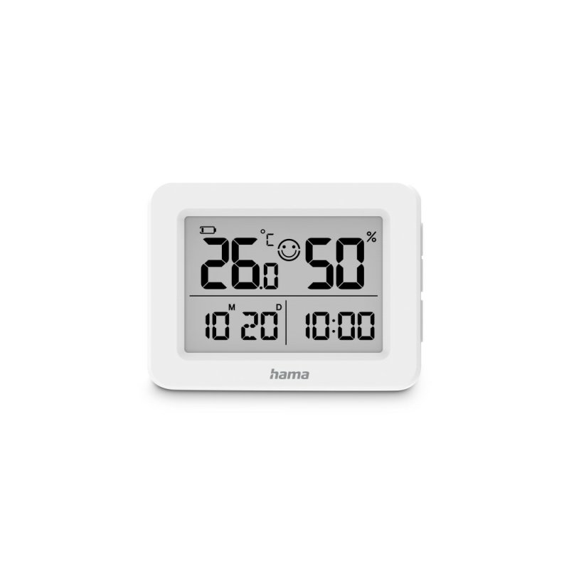 Hama 00222231 thermomètre environnement Thermomètre électrique Intérieure Blanc