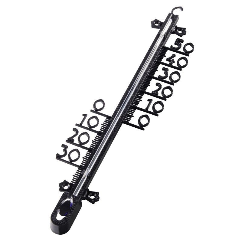 Hama 00186405 thermomètre environnement Thermomètre mécanique Intérieur & extérieur Noir