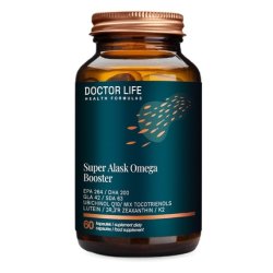Doctor Life Super Alask Omega Booster Dietary Supplement 60 Capsules
