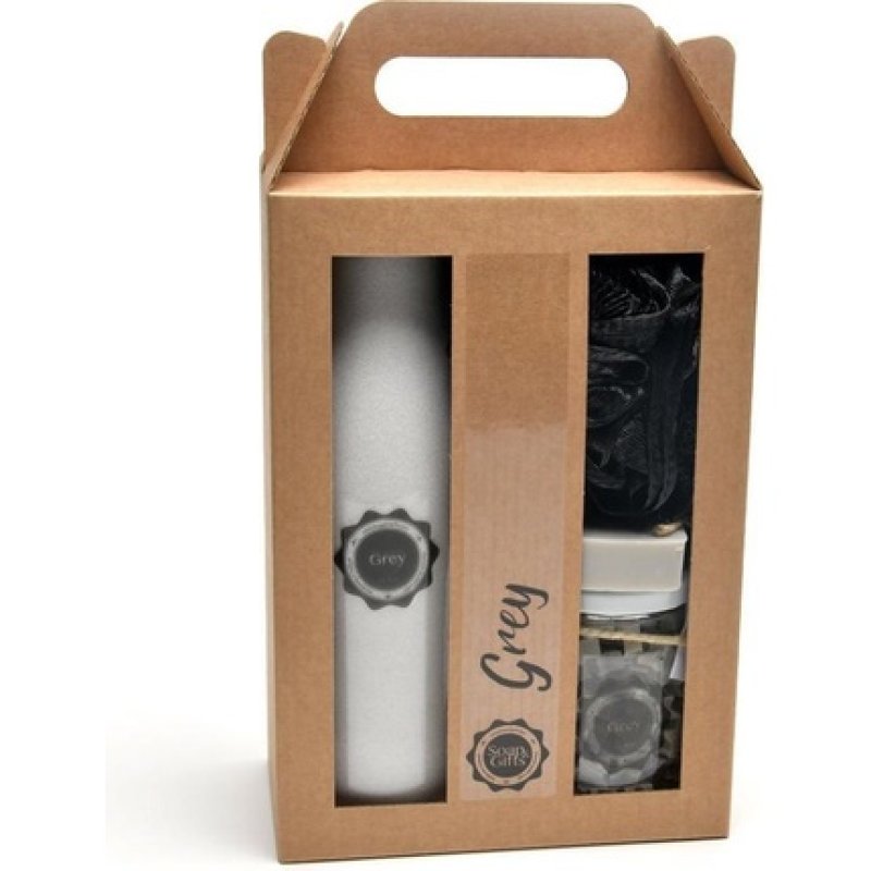 Soap & Gifts Giftset Xl Grey Hand Care Set