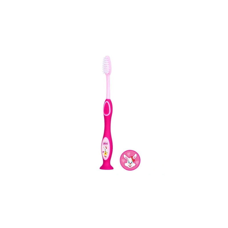 Chicco Chicco Milk Toothbrush Rose For Ages 36 Years