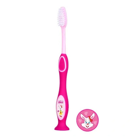 Chicco Chicco Milk Toothbrush Rose For Ages 36 Years