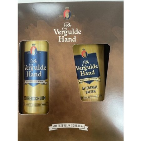 Vergulde Hand Gsv Box Aftershave & Shaving Foam