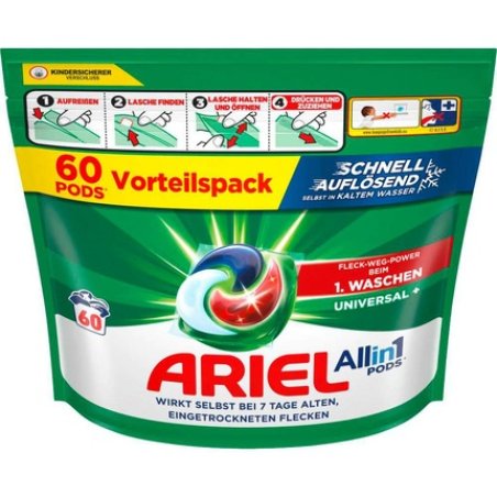 Ariel All-In-1 Pods Universal - 60 Wash Loads