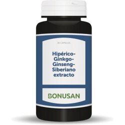 Bonusan Hiperico Ginkgo Ginseng 90 Capsules