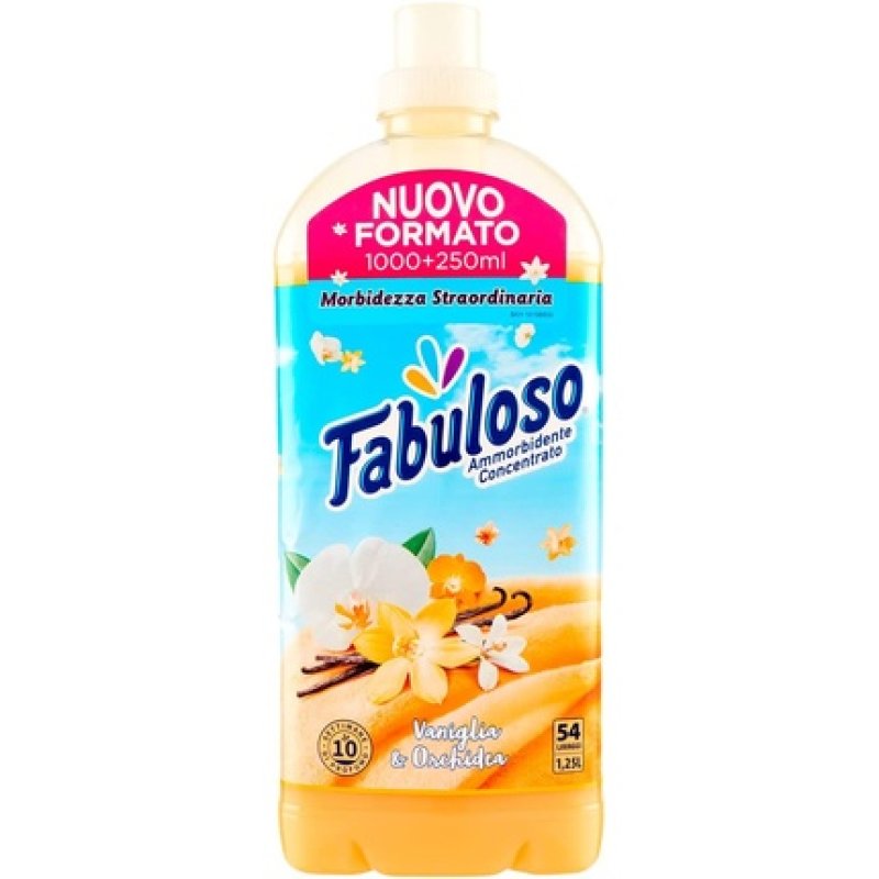 Fabuloso Concentrated Fabric Softener, Vanilla And Orchid, 1250 Ml