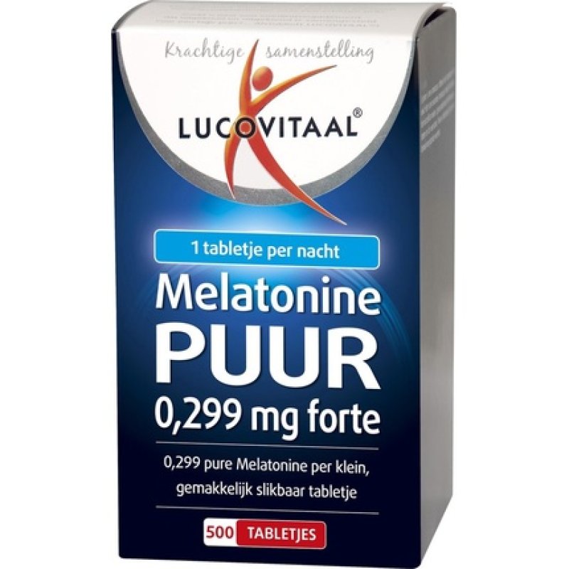 Lucovitaal Melatonin Pure 0299 Mg Sleep Aid