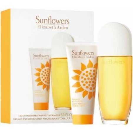 Elizabeth Arden Sunflowers Set Includes 100 Ml Body Lotion And 100 Ml Eau De Toilette For Women