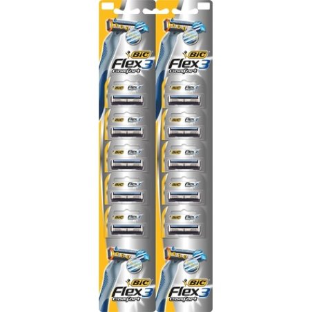 Bic Flex 03 Comfort Razor Pack Of 10