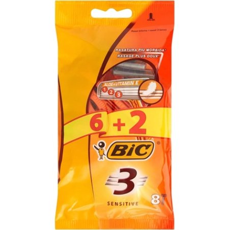 Greece Bic 3 Sensitive X62 Razors
