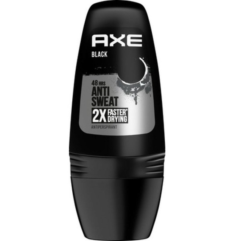 Axee Deodorant Rollon 50ml Black