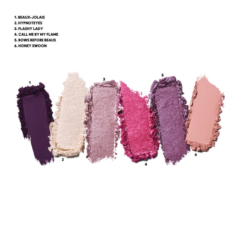 MAC SMW6Y1 eye shadow Rich Glitter, Matte, Satin, Shimmer