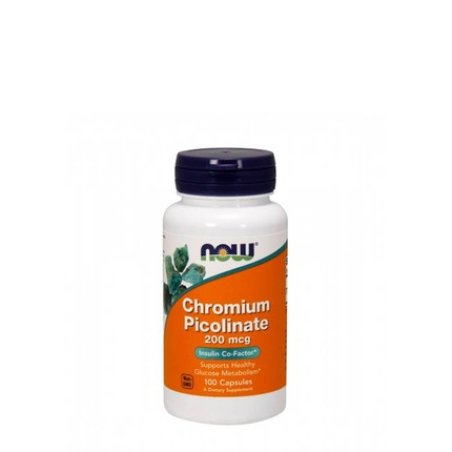 Now Chromium Picolinate 200 Micrograms 100 Capsules