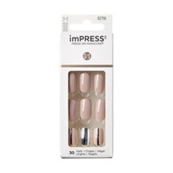 Kiss My Face Impress Cloudy Nails 30 Pieces