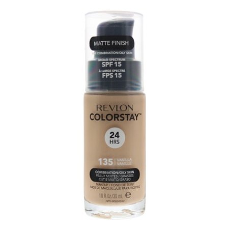 Revlon Colorstay Makeup Combinationoily Skin Spf 15 135 Vanilla Foundation 30ml