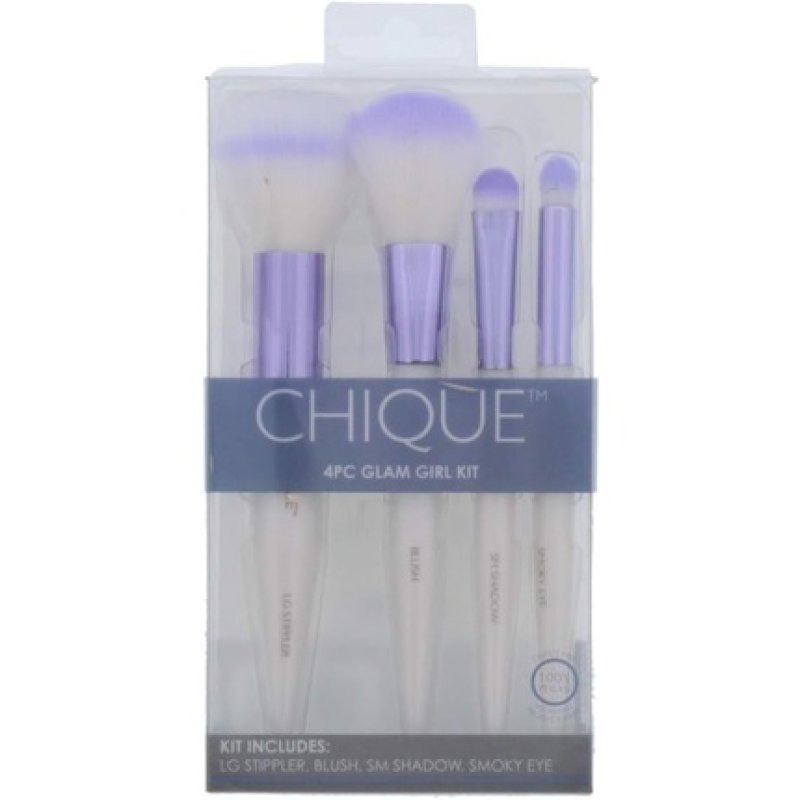 Luxury Beauty Wholesale B2b Online Royal & Langnickel Chique Brush Set Deluxe Complexion 4 Piece