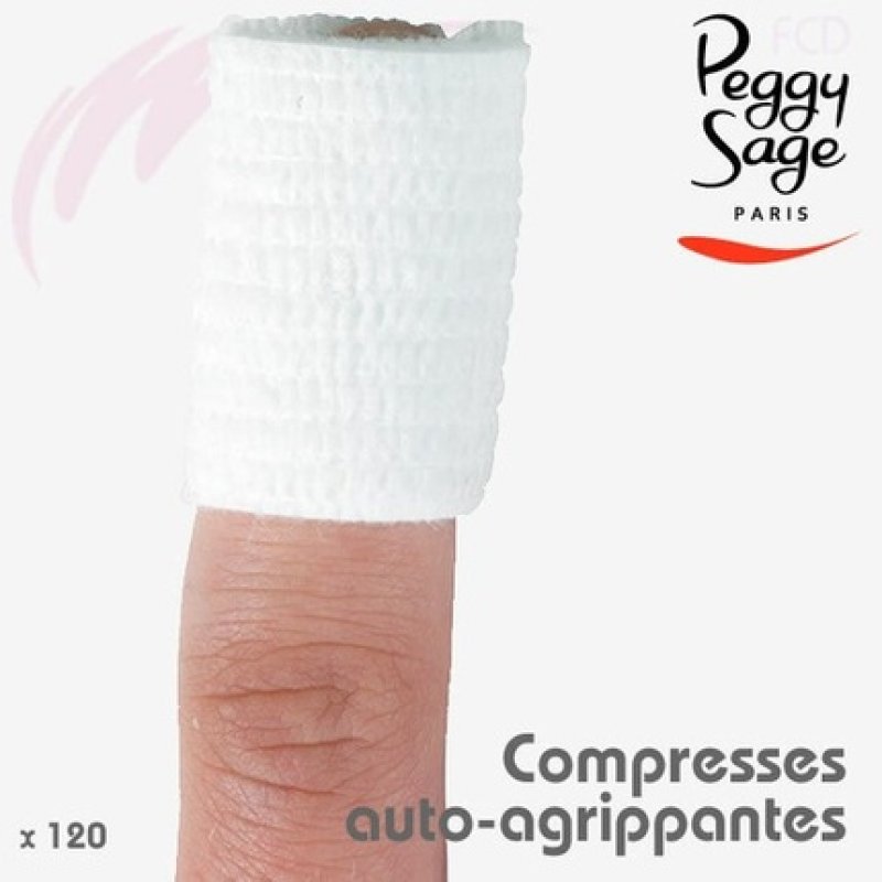 Peggy Sage 120 Selfadhesive Pads For Artificial Nails