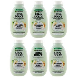 Garnier Ultra Dolce Moisturizing Shampoo Almond Milk Organic Nutrient 250 Milliliters